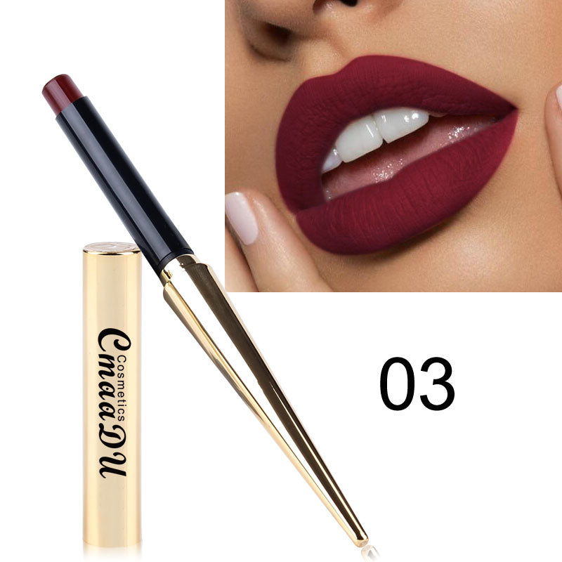 Women's Simple Multicolor Gold Matte Lipstick Women's Simple Multicolor Gold Matte Lipstick